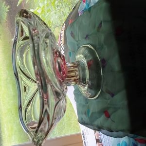 Waltherglas Crystal Pedestal candy/... dish. NEW W/O BOX.